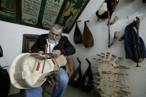 Vrábel János at work 